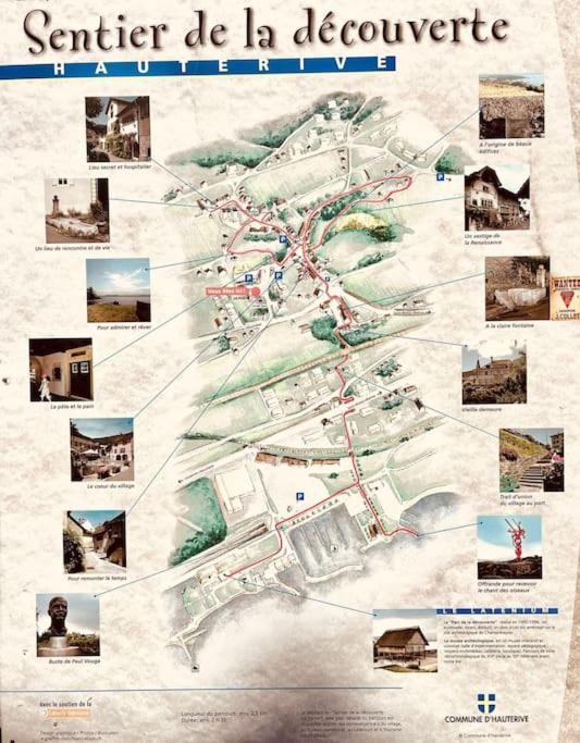 Charmant Appartement De Vacances Alta Ripa Hauterive  Dış mekan fotoğraf